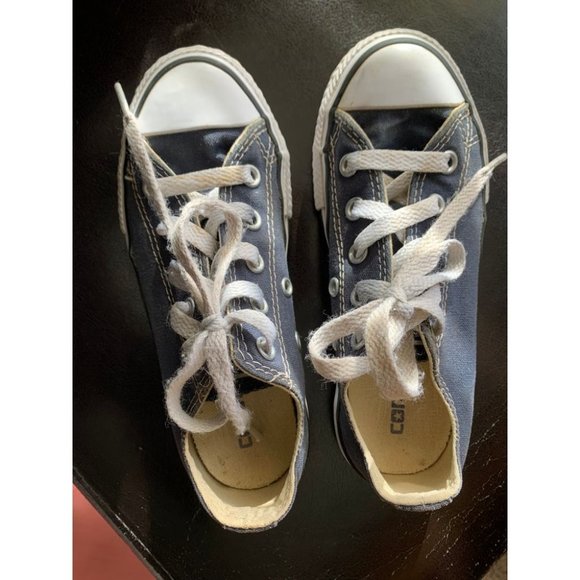 Converse Other - Converse kids navy blue sneakers